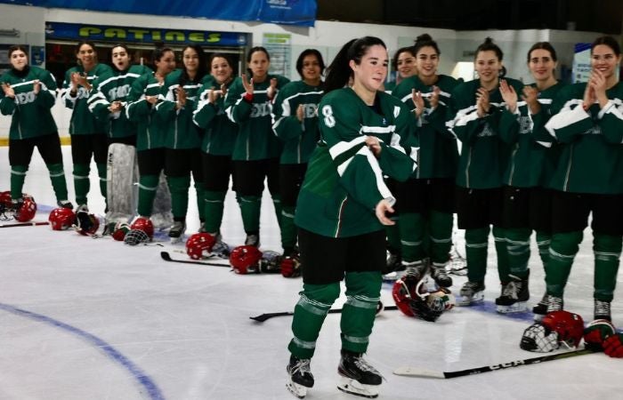 Selección Mexicana de Hockey sobre Hielo Femenil en el Mundial en CDMX