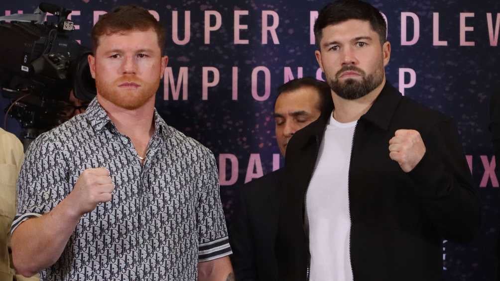 Canelo y Ryder listos para la pelea