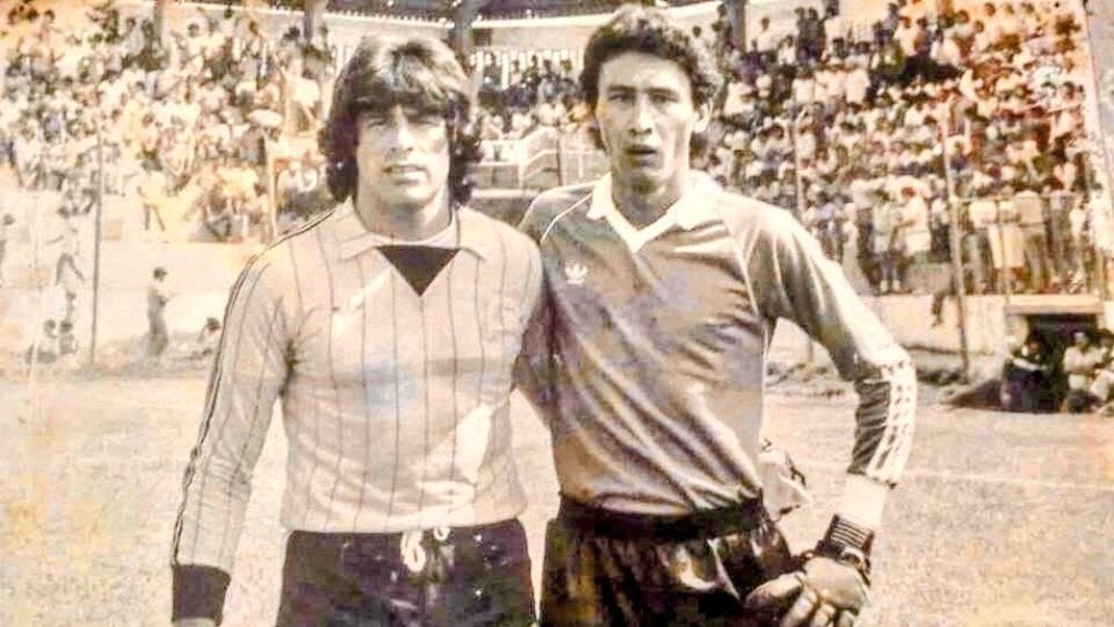 Larios junto a Anselmo Romero