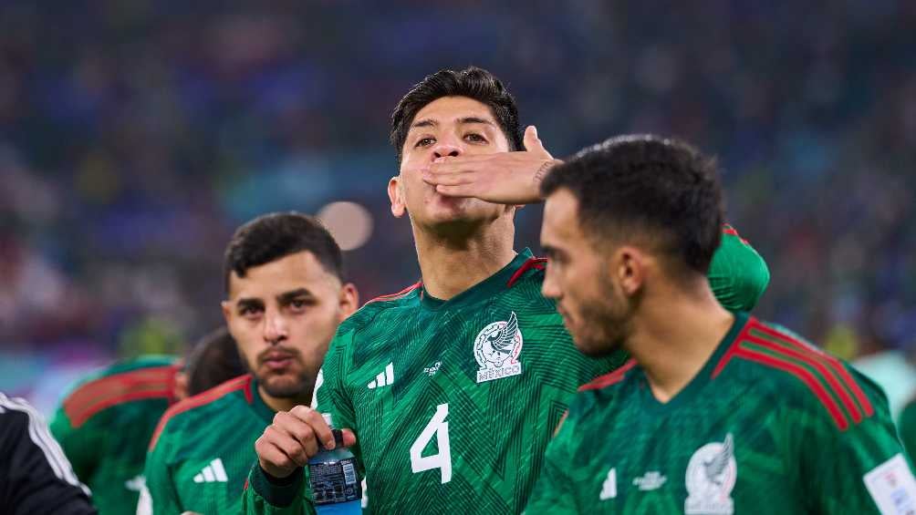 Edson Alvarez en el Mundial de Qatar