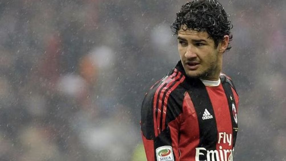 Pato durante su etapa del AC Milan