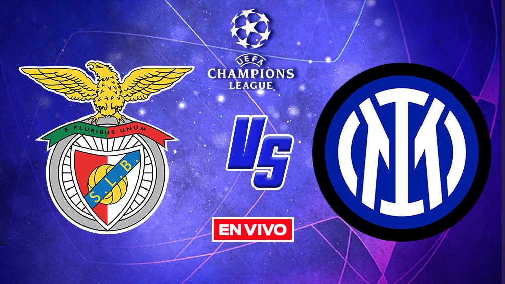 EN VIVO Y EN DIRECTO: Benfica vs Inter de Milán