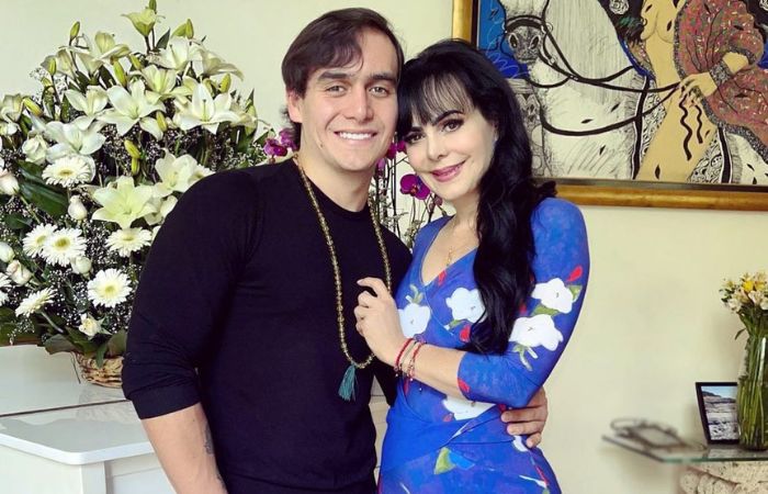 Julián Figueroa y Maribel Guardia en un evento