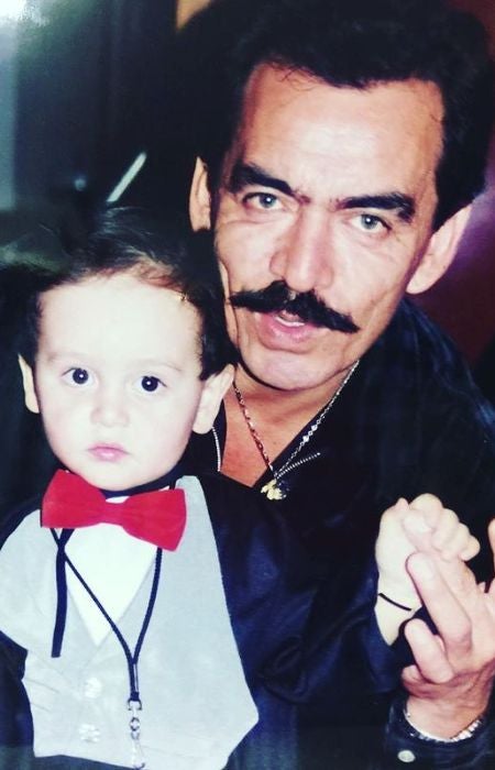 Joan Sebastian y Julián Figueroa cuando era un niño