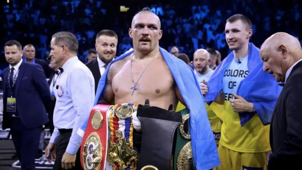 Oleksandr Usyk se ha retirado de la contienda ante Fury