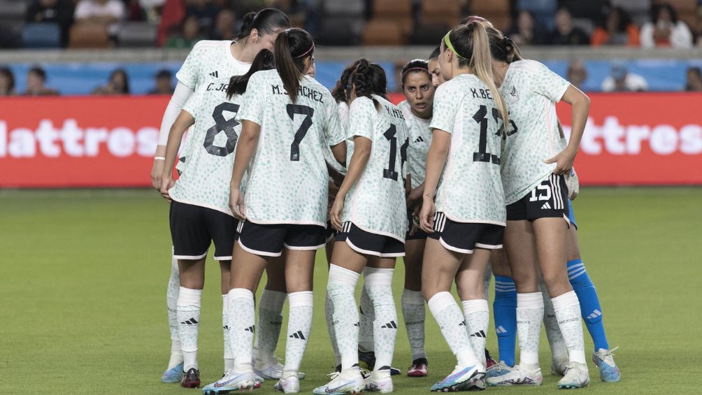 El Tri Femenil previo al encuentro contra el Houston Dash