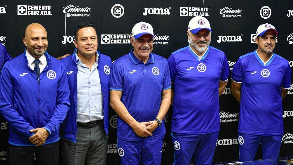 Cuerpo técnico del Cruz Azul