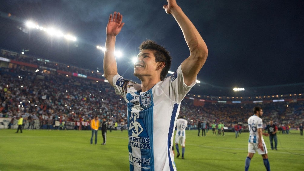 Lozano en su etapa con Pachuca