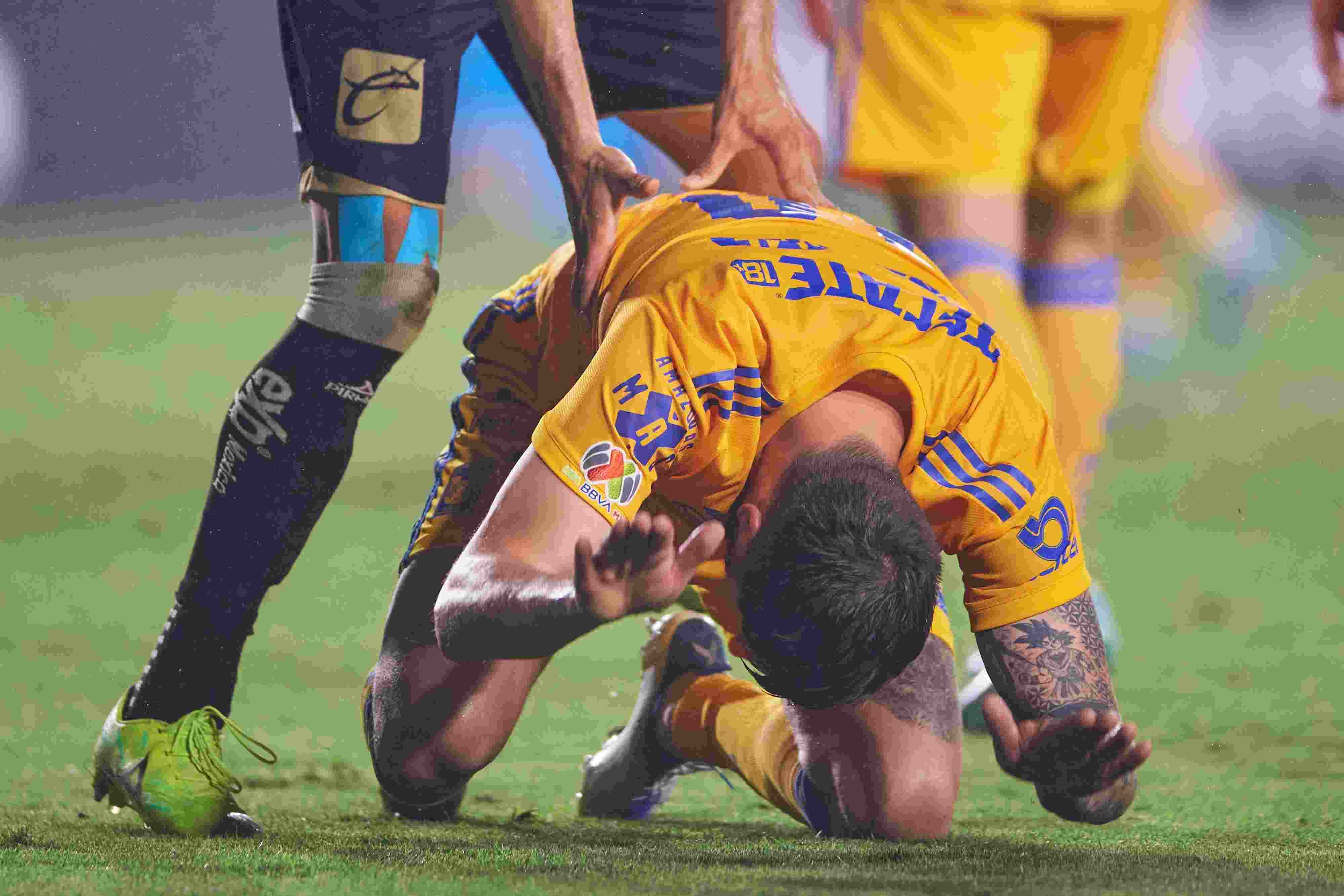 Gignac en la derrota de los Tigres contra Mazatlán