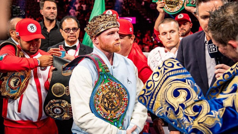 Saúl 'Canelo' Álvarez previo a su pelea con Golovkin en Las Vegas