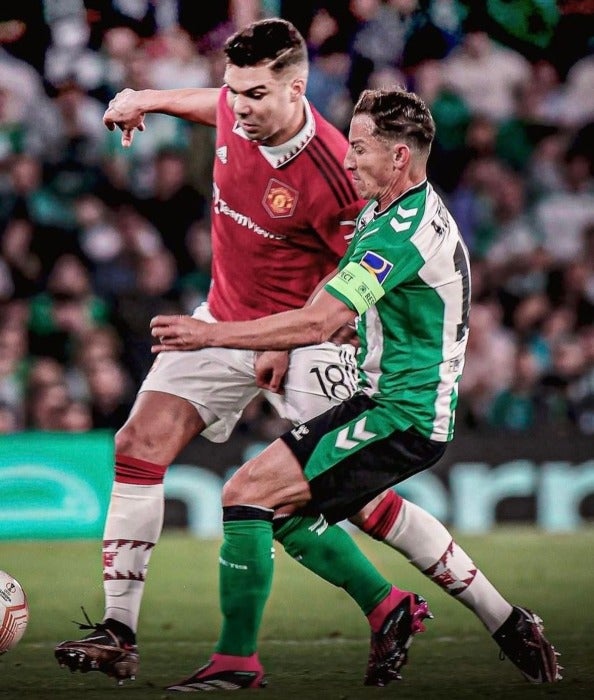 Andrés Guardado, Real Betis contra Manchester United