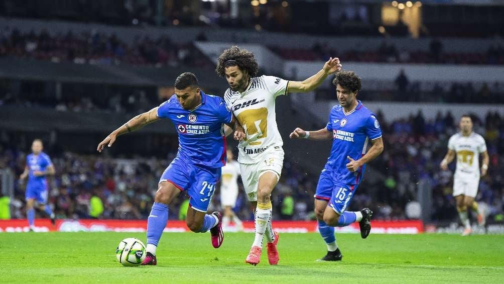 Cruz Azul dejó ir una ventaja de 4-0 ante Pumas