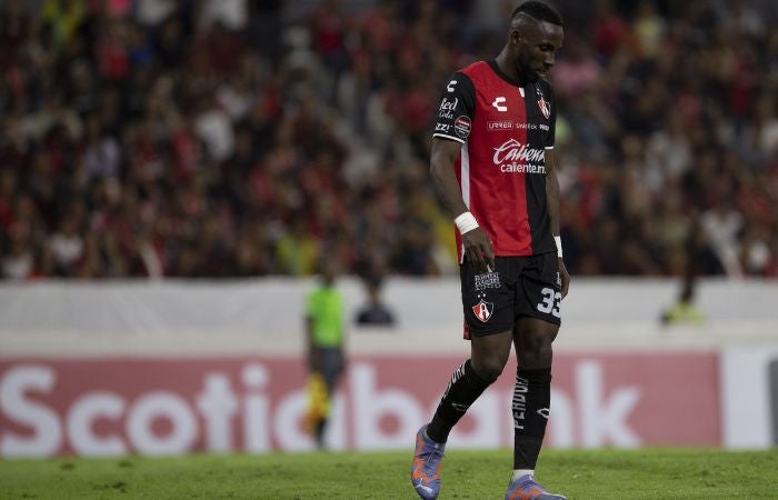 Julián Quiñones en la derrota del Atlas ante Philadelphia por Concachampions