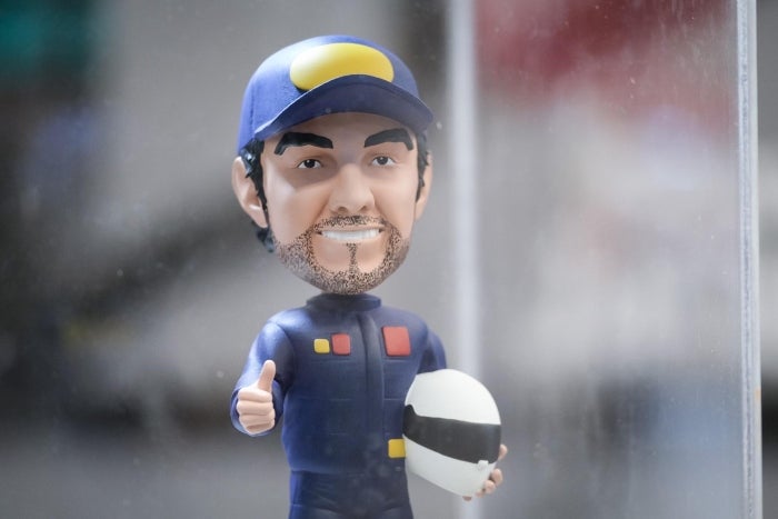 Figura de 'Checo' Pérez