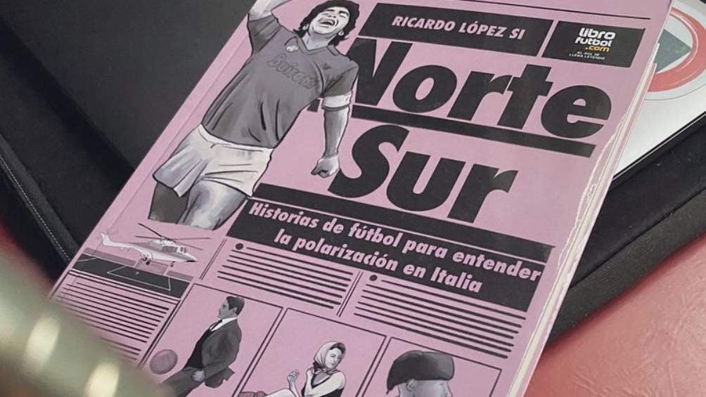 Ricardo López Si presenta "Norte-Sur", obra que explora el futbol como metáfora de la sociedad italiana