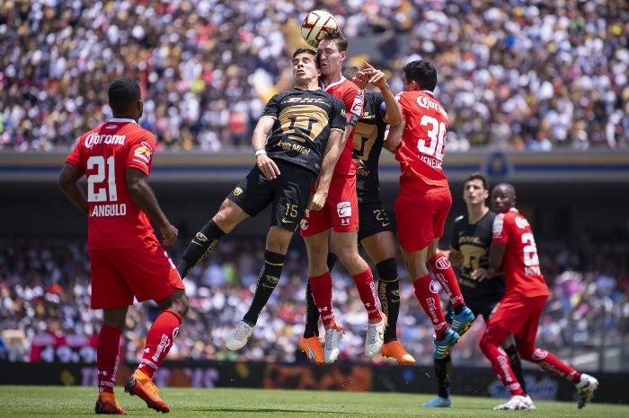 Pumas vs Toluca en el Clausura 2023