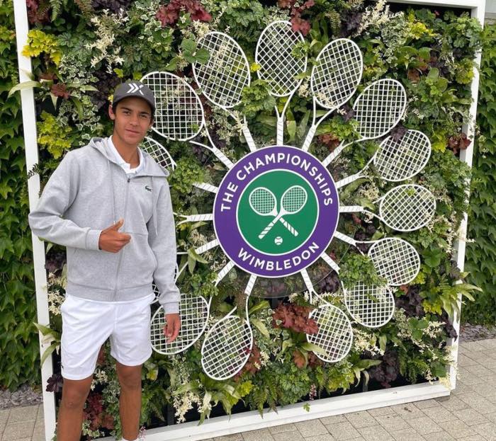 Rodrigo Pacheco en Wimbledon 2022