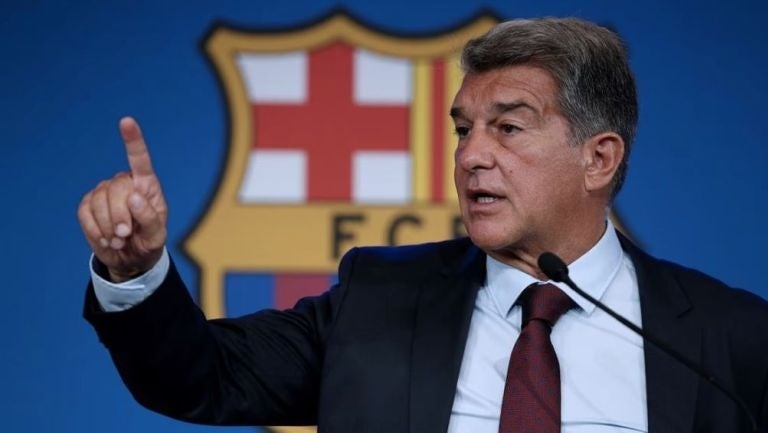 Joan Laporta atacó al Real Madrid