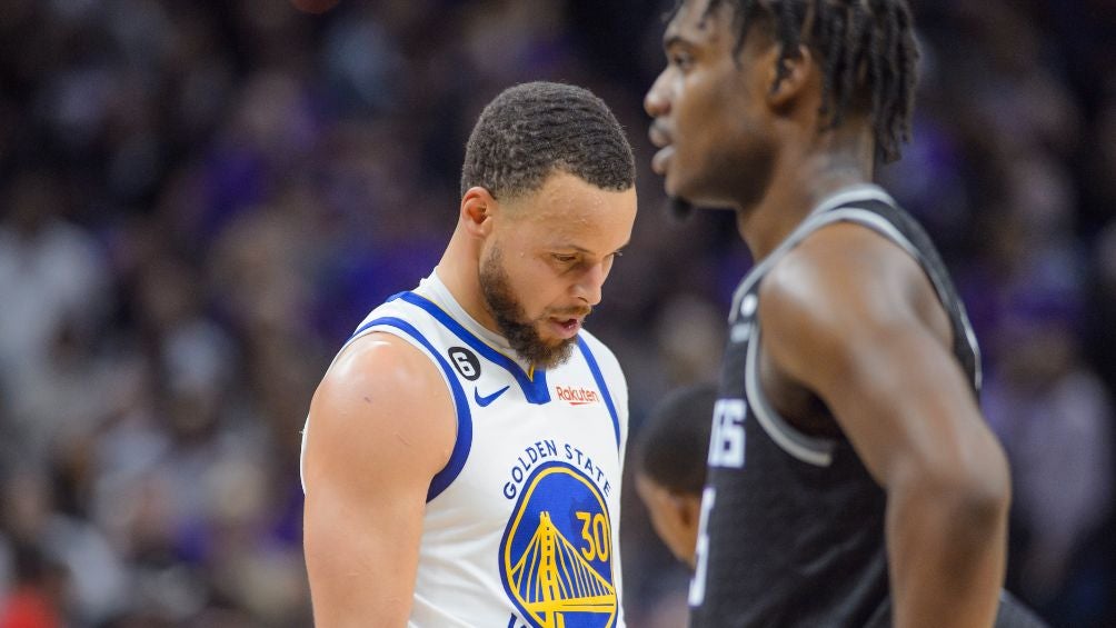 Steph Curry no pudo guiar a sus Warriors