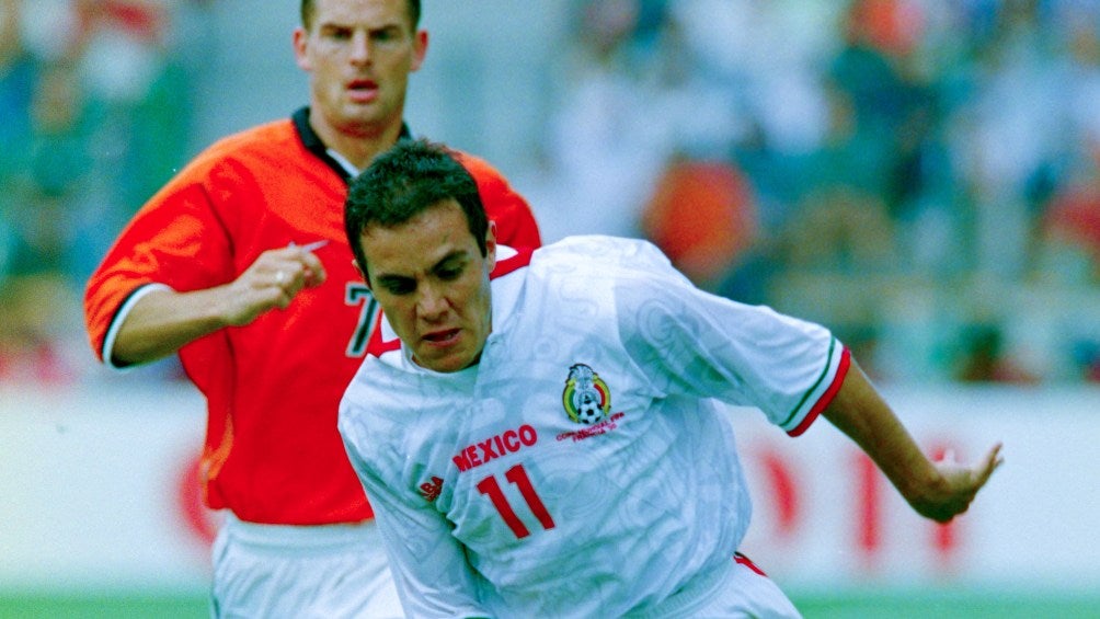 Cuauhtémoc durante el mundial Francia 1998