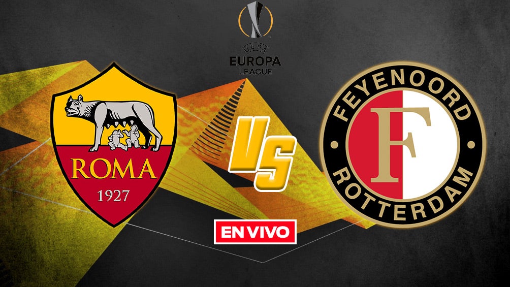 Santiago Giménez: Roma vs Feyenoord UEFA Europa League EN VIVO Cuartos de Final Vuelta