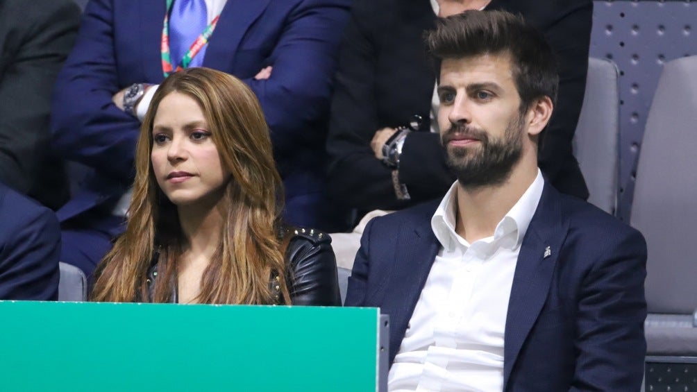 Piqué junto a Shakira en un evento