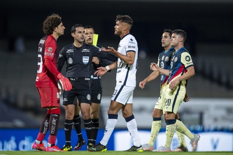 Partido entre América y Pumas Guard1anes 2021