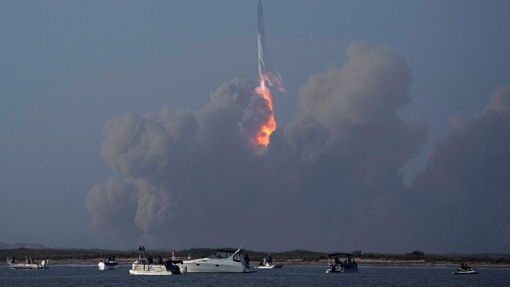 Starship explotó a los cuatro minutos del lanzamiento