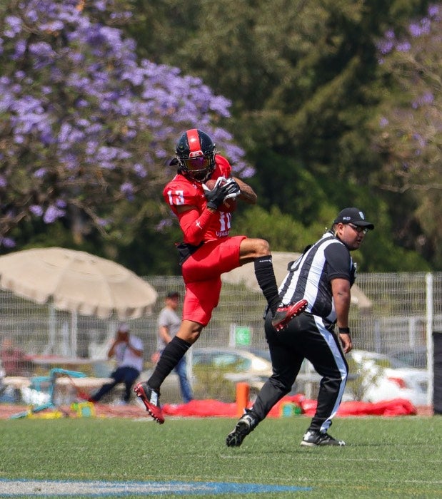 Reds durante partido de la LFA