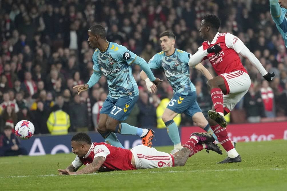 El Southampton le sacó el empate al Arsenal