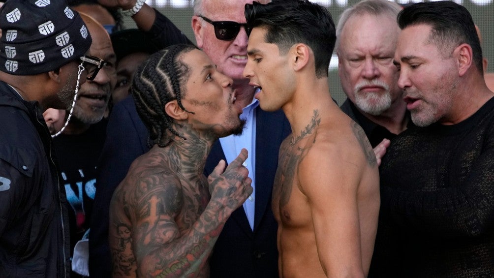 Ryan García y Gervonta Davis en el cara a cara