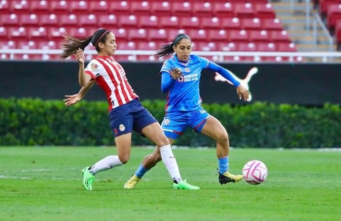 Chivas vs Cruz Azul en Liga MX Femenil 2022