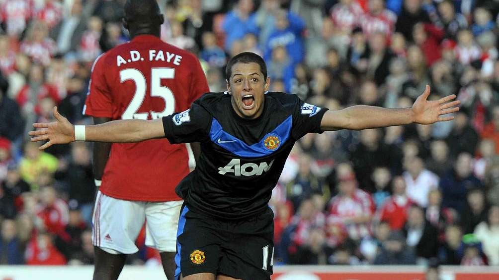 Chicharito brilló con el Manchester United