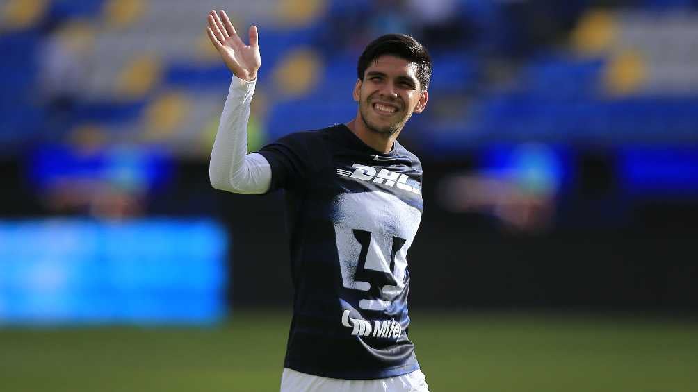 El canterano universitario estuvo en el Estadio Azteca