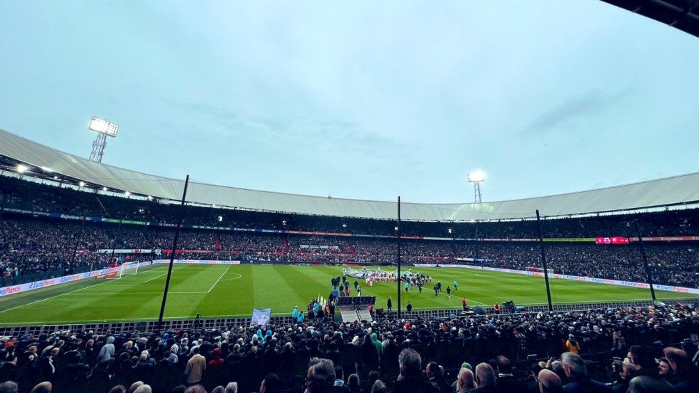 La panorámica al interior del Stadion Feijenoord