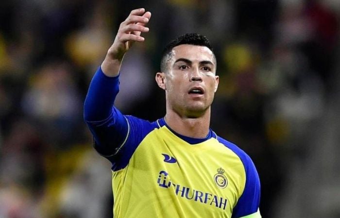 Cristiano Ronaldo en el Al Nassr contra el Al Wheda