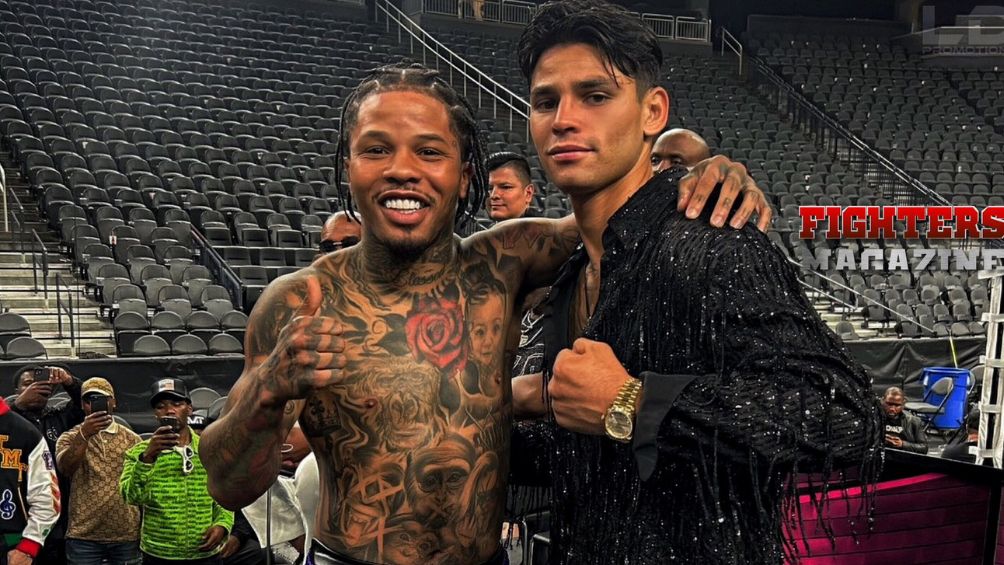 Gervonta Davis y Ryan García después de su pelea