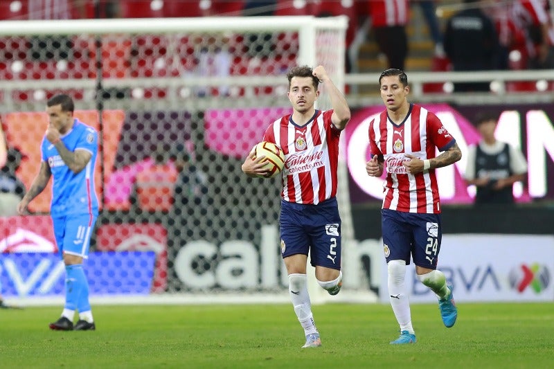 Alan Mozo dio una asistencia frente a Cruz Azul