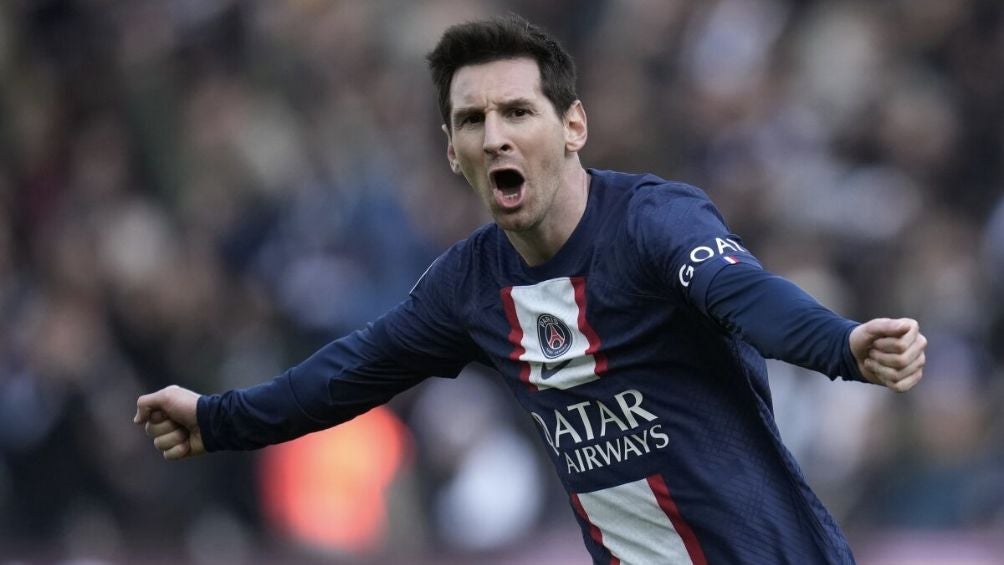 Messi durante su etapa en el PSG