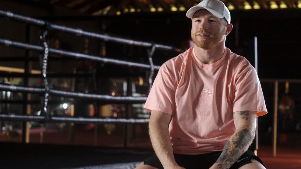 Canelo Álvarez se prepara para su pelea