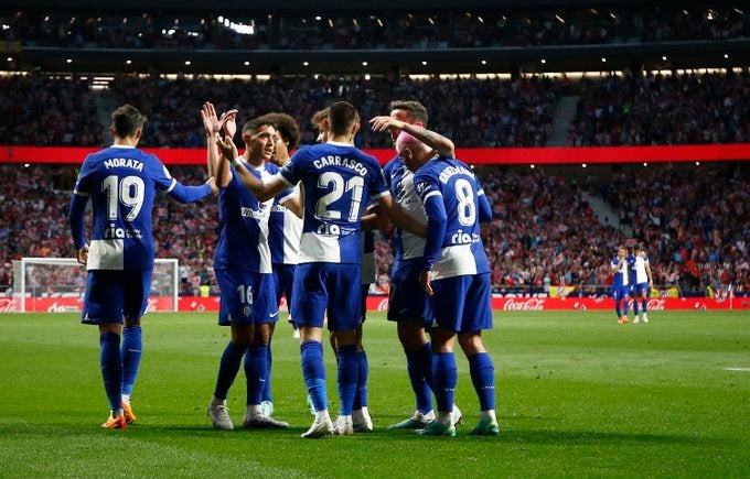 El Atlético de Madrid remontó ante Mallorca