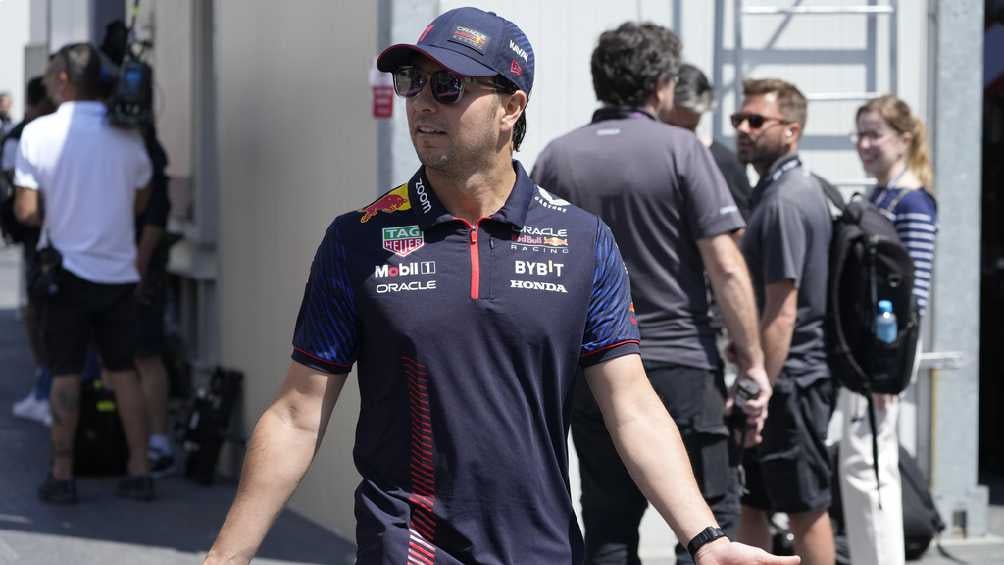 Checo Pérez ya quiere competir en Bakú