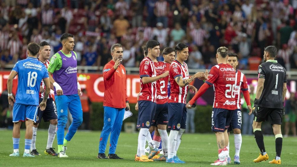 Chivas después de vencer al Cruz Azul