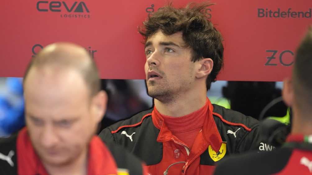 Leclerc busca meter su Ferrari en lo más alto