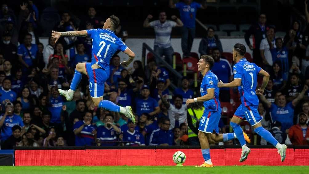 Lotti abrió el marcador para Cruz Azul