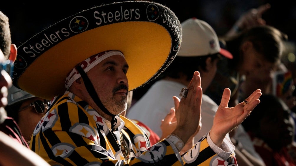 Un fiel seguidor de los Pittsburgh Steelers