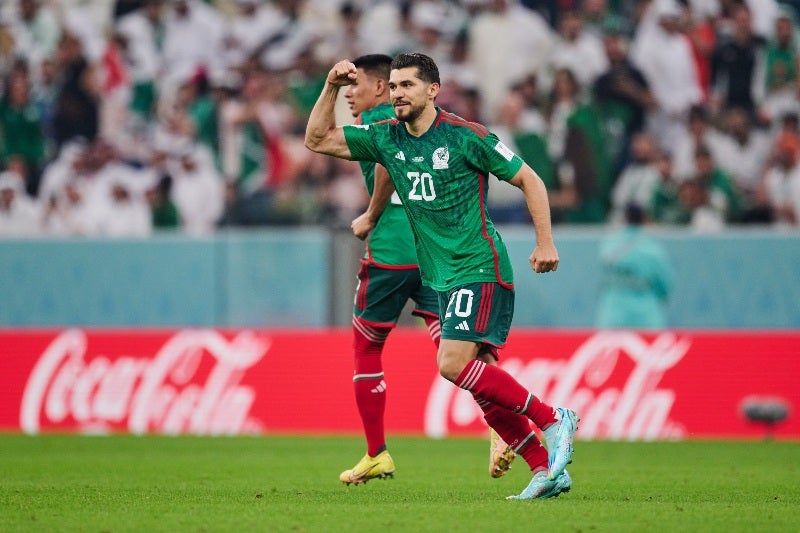 Henry Martín durante la Copa del Mundo Qatar 2022