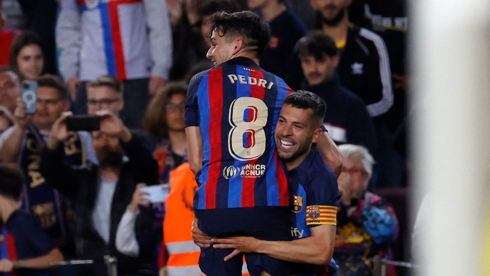 Jordi Alba le dio el triunfo al Barcelona