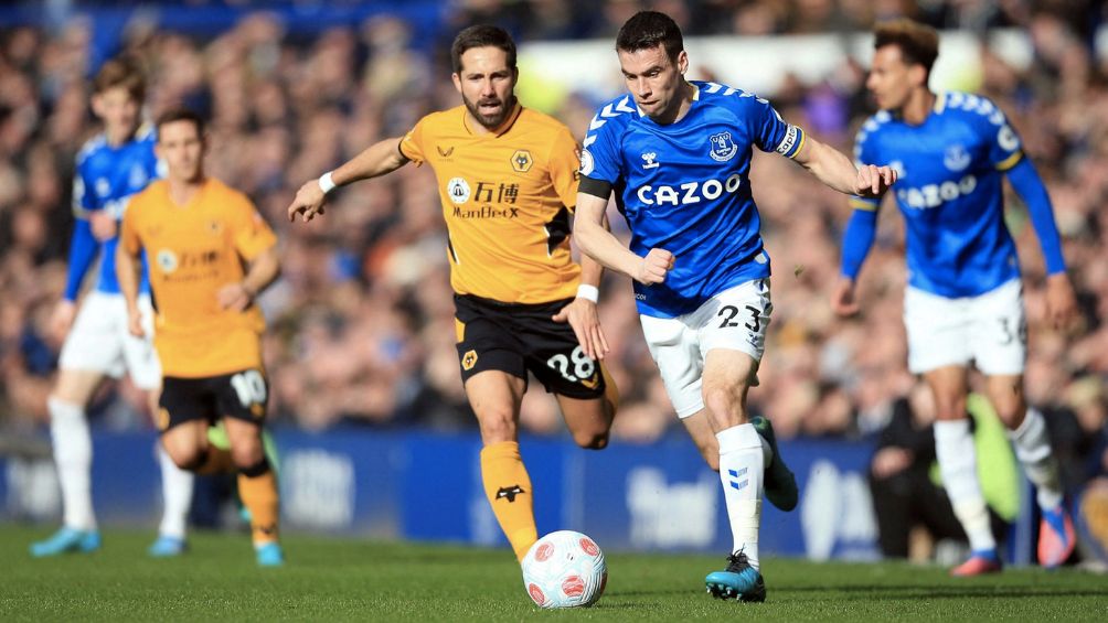 Everton durante un encuentro ante Wolverhampton