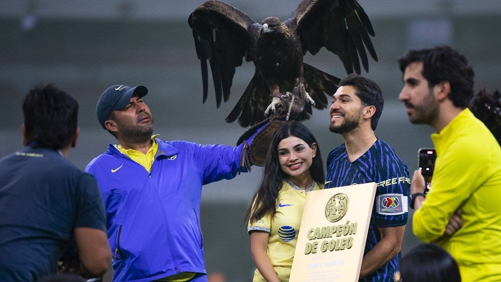 La sonrisa de Martín al recibir su reconocimiento